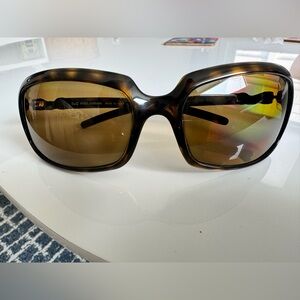 DOLCE & GABBANA Italy DG2192 Rectangle Tortoise Brown Polarized 115 mm